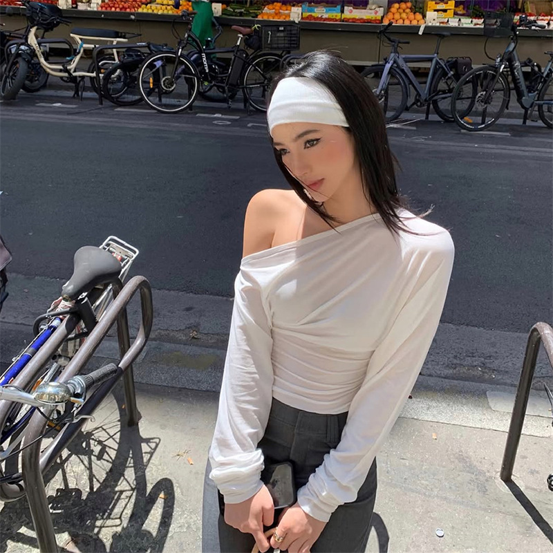 2026 Women’s One Shoulder Top  - Off Shoulder Blouse recension och pris