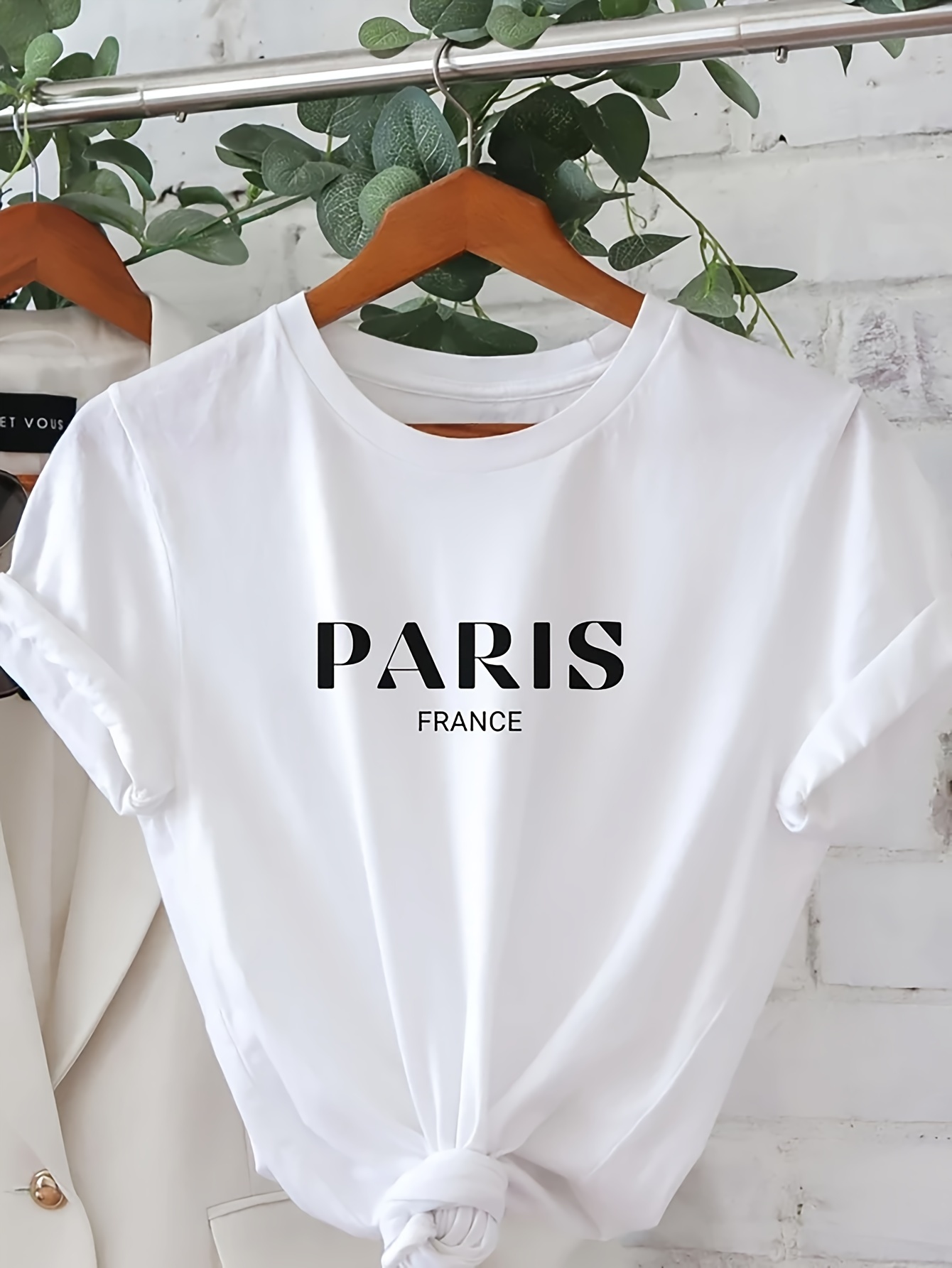 Women'S Casual Short-Sleeve Cr - Summer Clothing In Paris recension och pris