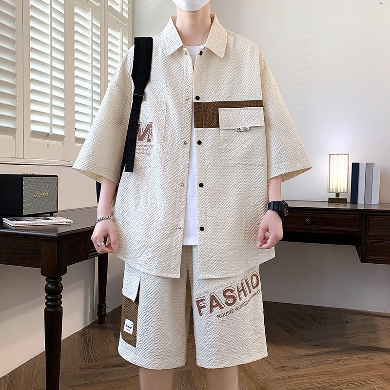 Fashion Men's Sets Top Shirts  - Summer Clothing Men Fashion recension och pris