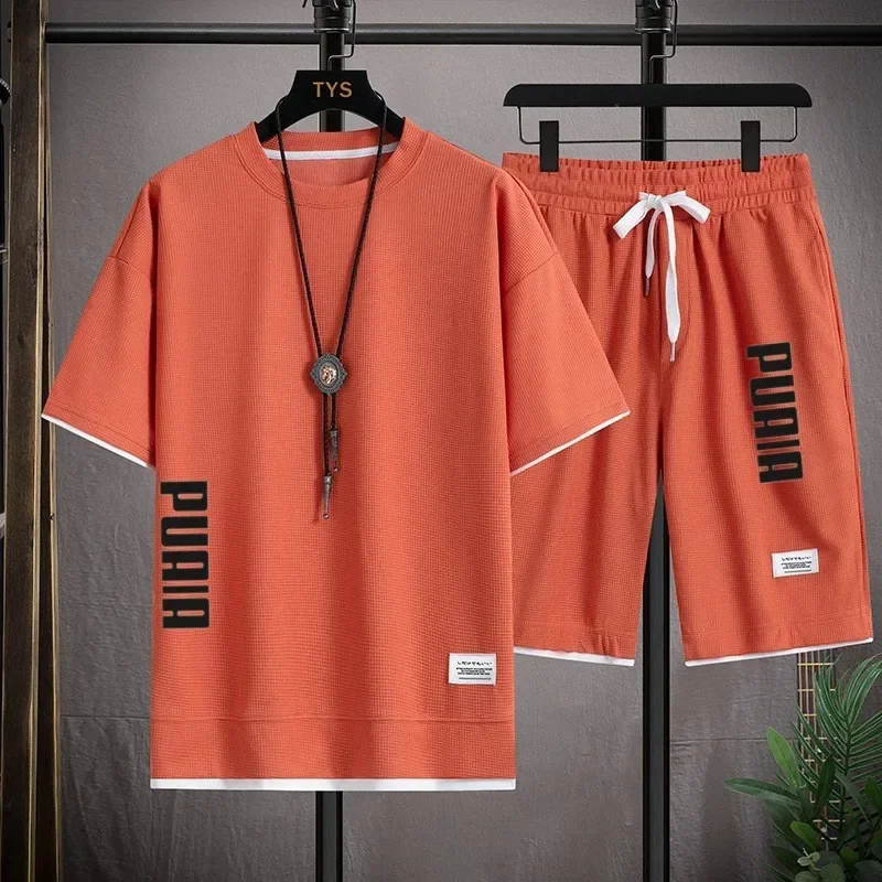 2026 New Men's T-shirt and Sho - Summer Clothing Men Fashion recension och pris