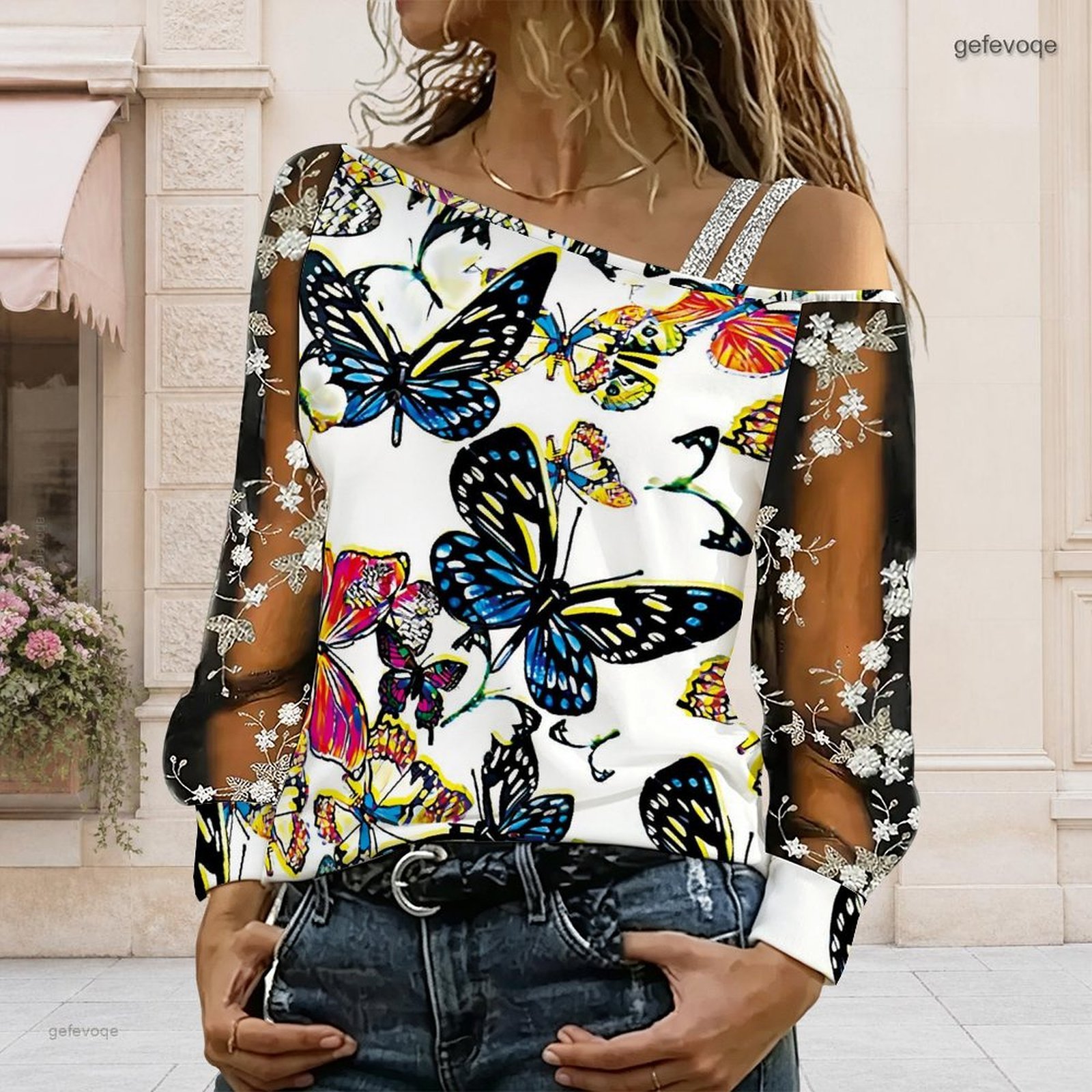 Women Off Shoulder Blouse Asym - Off Shoulder Blouse recension och pris