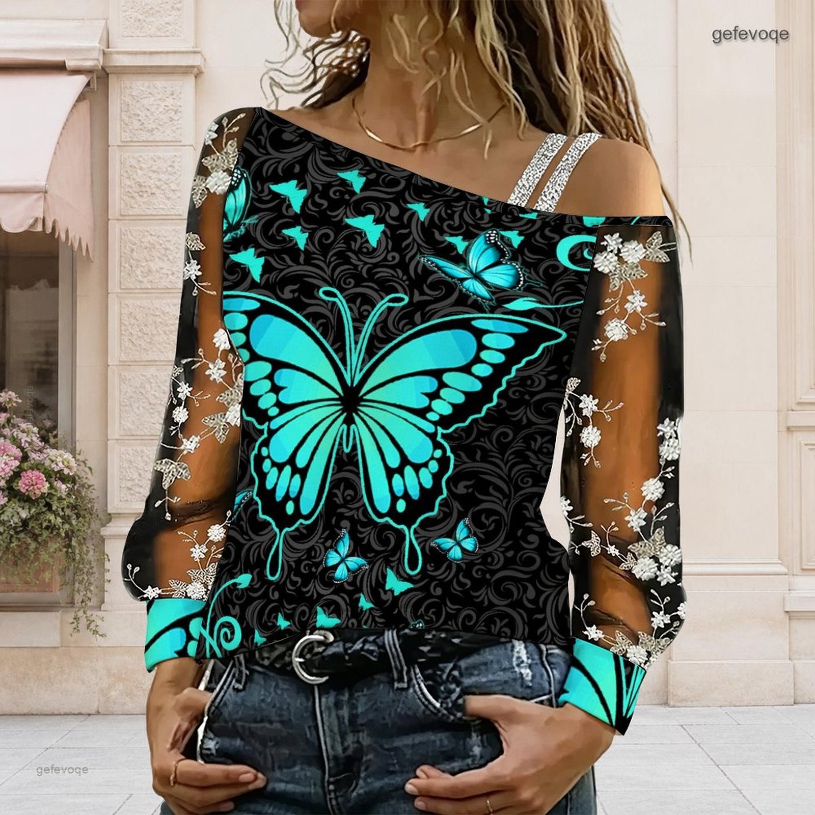 Women Off Shoulder Blouse Asym - Off Shoulder Blouse recension och pris