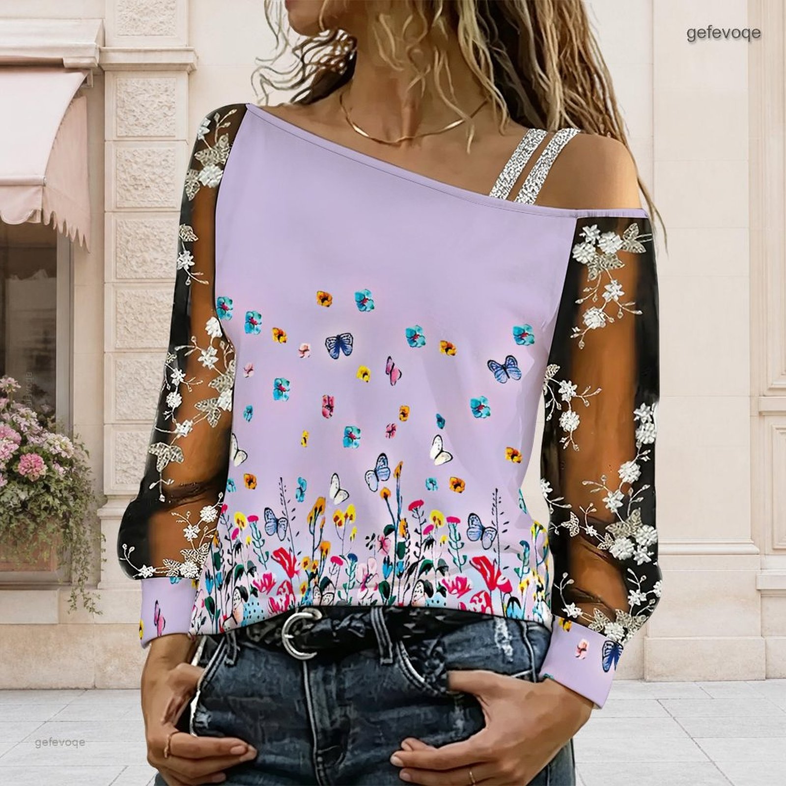 Women Off Shoulder Blouse Asym - Off Shoulder Blouse recension och pris