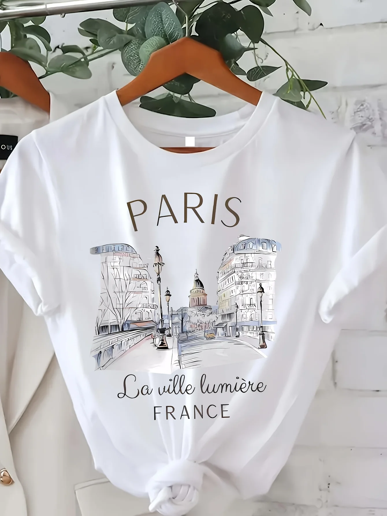 Fashion Graphic T Shirt Paris  - Summer Clothing In Paris recension och pris