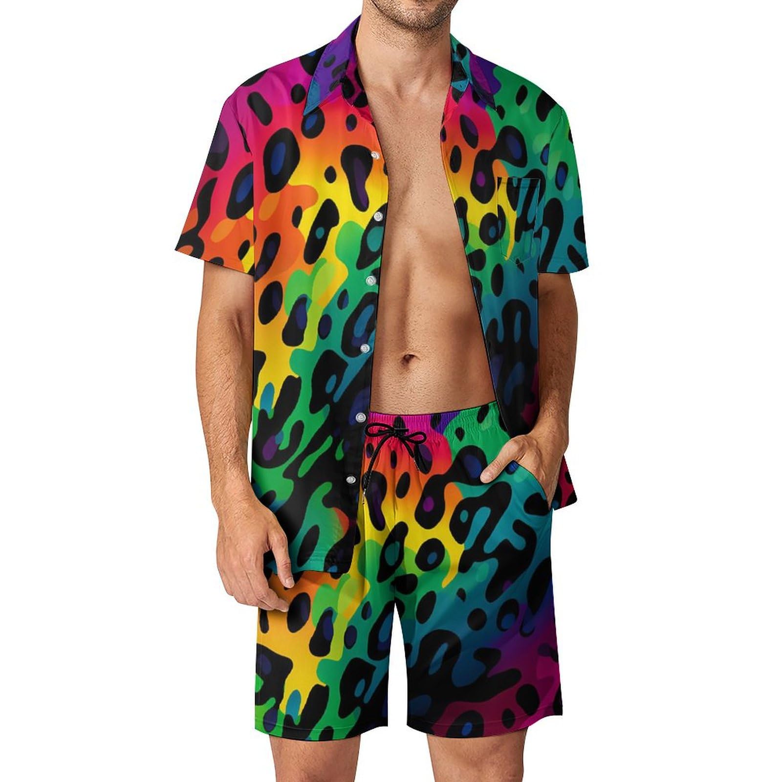 Summer Irregular Geometric 3D  - Summer Clothing Men Fashion recension och pris