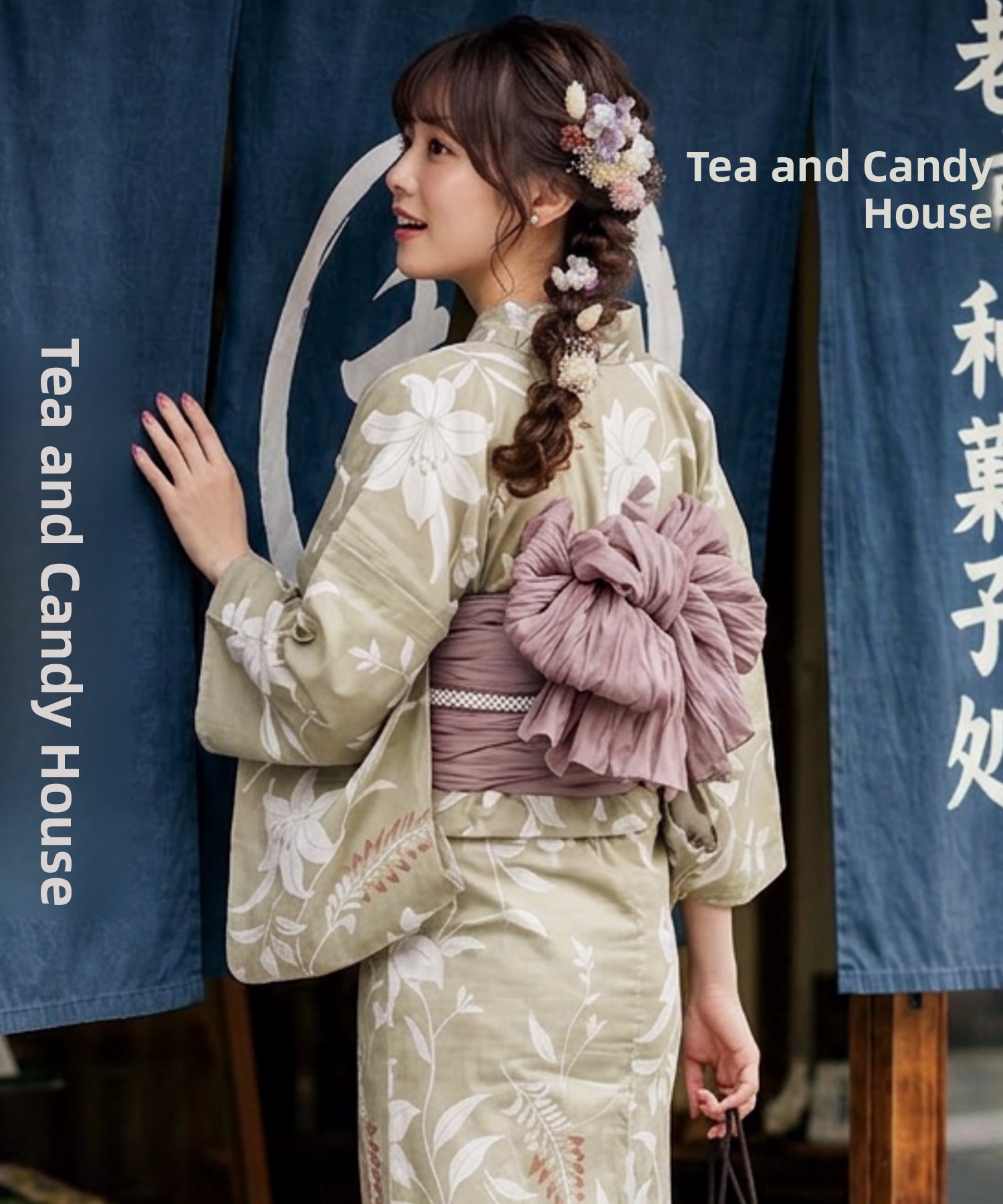 Traditional Yukata Kimono Cott - Summer Clothing Material recension och pris