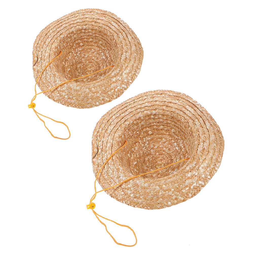Kids Straw Sun Hats 2 Pack Wid - Sun Hat Wide Brim recension och pris