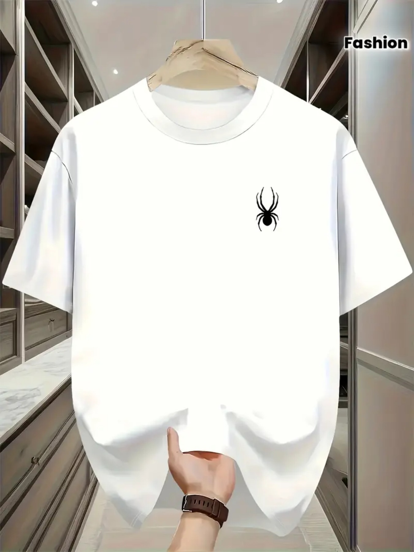 Short-sleeved T-shirt with sma - Summer Clothing Affordable recension och pris