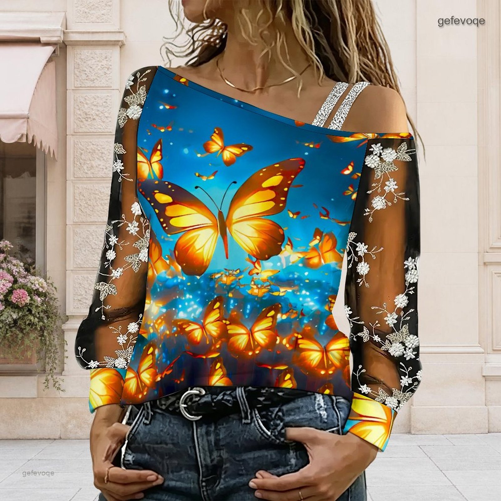 Women Off Shoulder Blouse Asym - Off Shoulder Blouse recension och pris