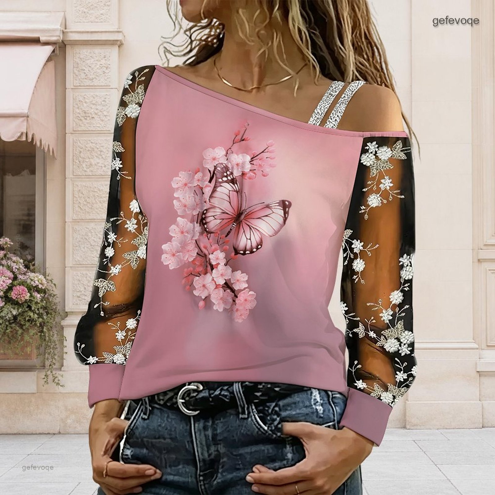 Women Off Shoulder Blouse Asym - Off Shoulder Blouse recension och pris