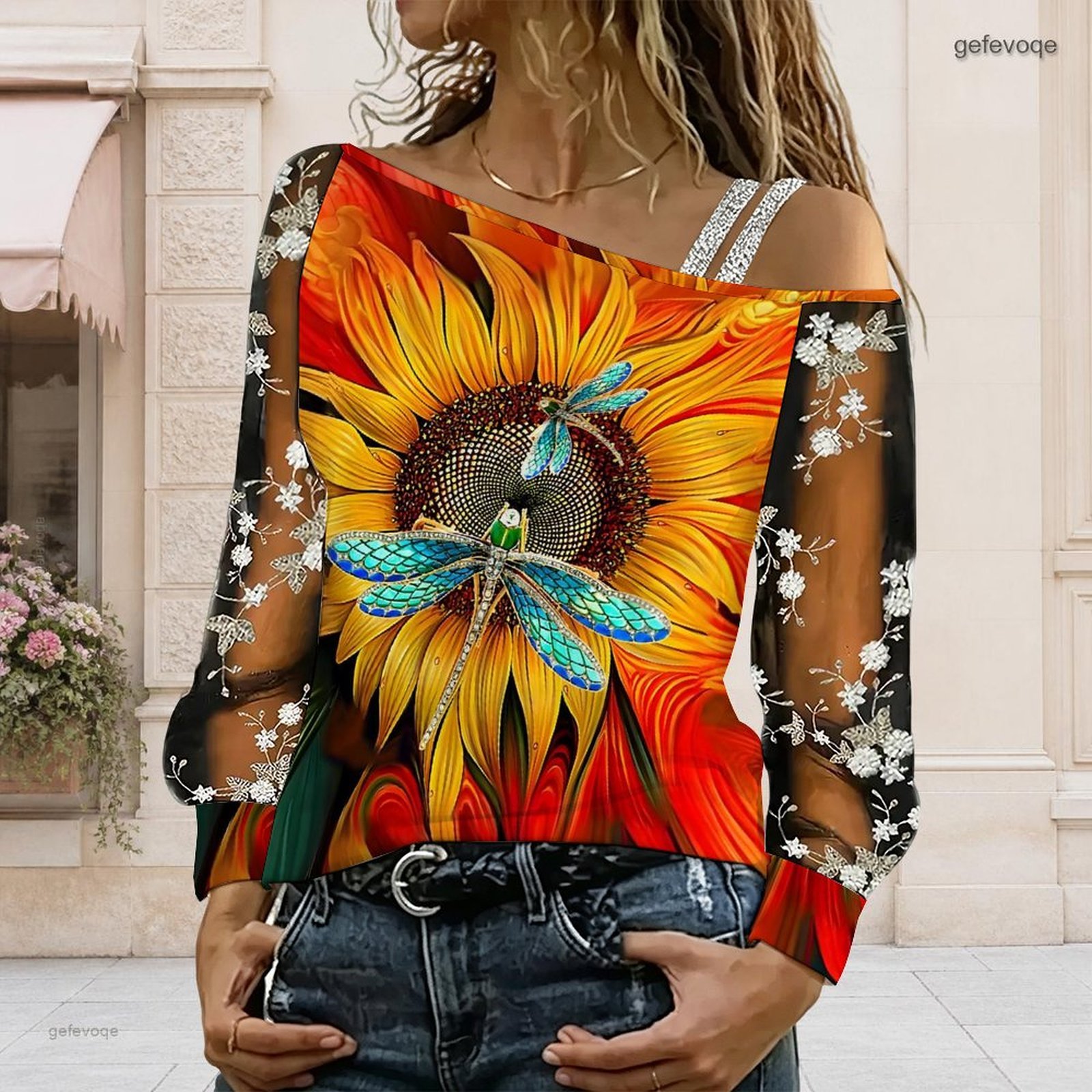 Women Off Shoulder Blouse Asym - Off Shoulder Blouse recension och pris