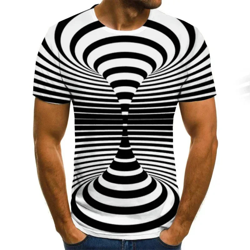Men's 3D printed T-shirt, over - Summer Clothing Affordable recension och pris
