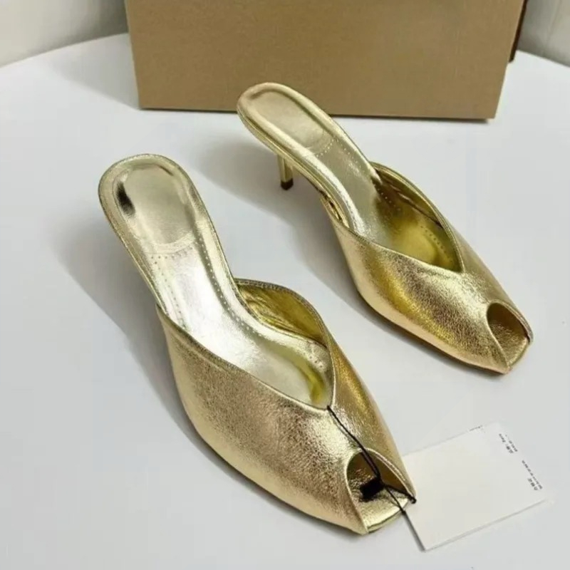 Women's Pumps Designer Gold Wo - Summer Clothing Sale recension och pris
