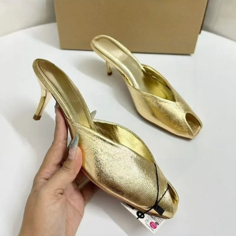 Women's Pumps Designer Gold Wo - Summer Clothing Sale recension och pris